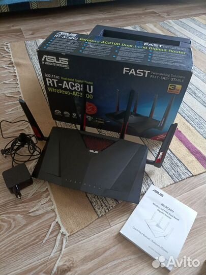Роутер asus RT-AC88U