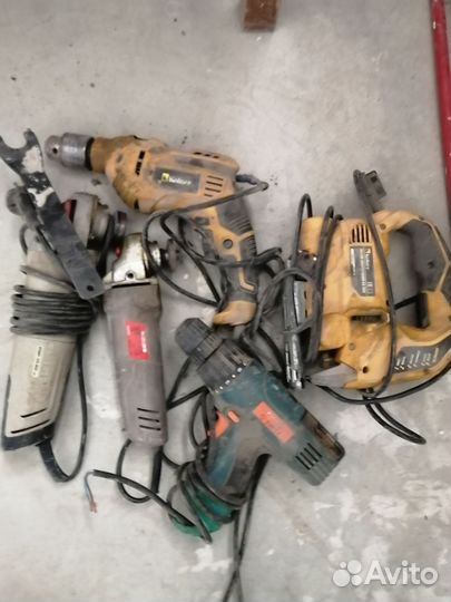 Болгарки лобзик электро инструмент нерабочий