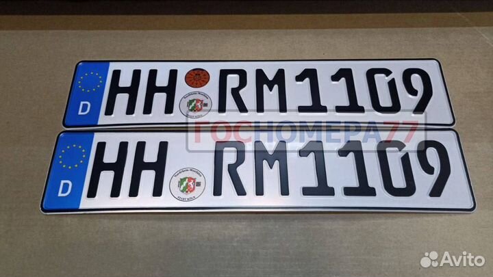 Иностранные номера на авто