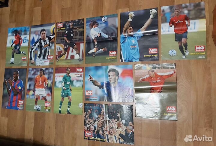 Плакаты из журналов мой футбол