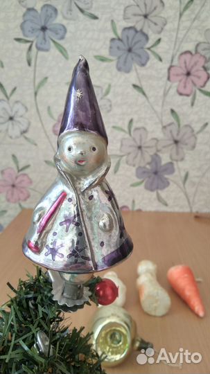 Ёлочные игрушки СССР