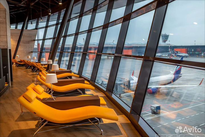 Проход в бизнес зал аэропортов России и мира