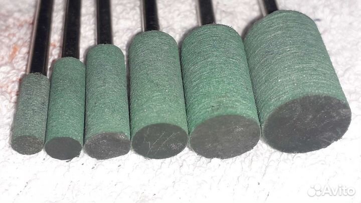 Фрезы 12 шт для маникюра, 3мм, новые