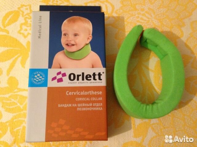Продам детский бандаж (шина Шанца) на шейный отд