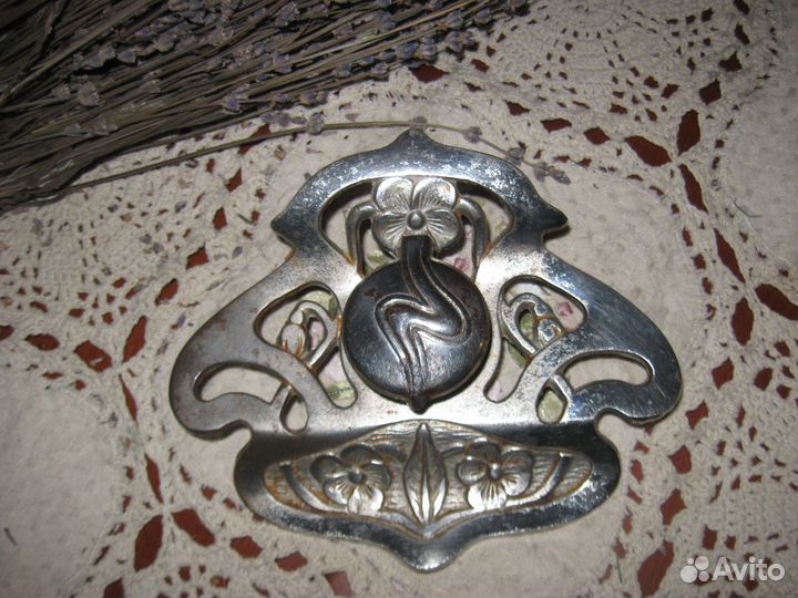 Антикварный письменный прибор Eneret металл Дания