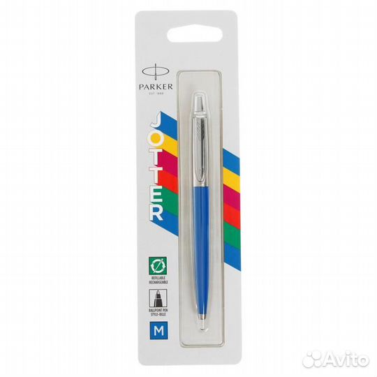 Ручка шариковая Parker Jotter Color M, корпус плас
