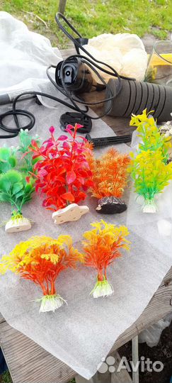 Искусственные растения для аквариума