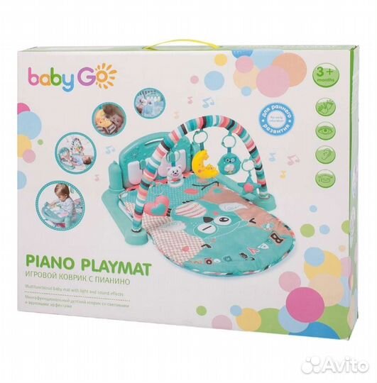Развивающий коврик baby go