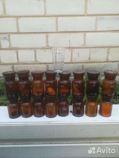 Склянки аптечные