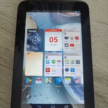 Планшет lenovo ideapad A1000-f (7 дюймов)