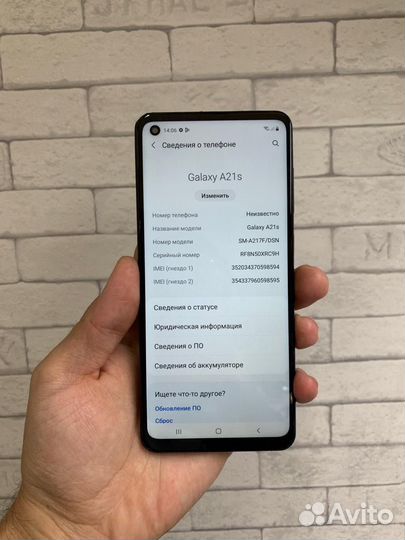 Samsung Galaxy A21s, 4/64 ГБ