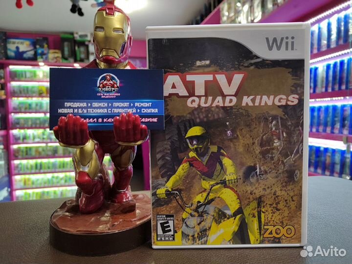 Диск ATV Quad Kings WII