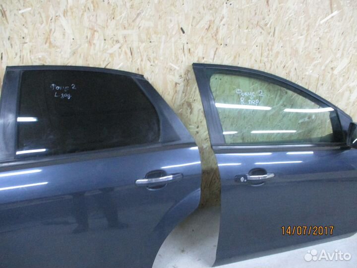 Левая задняя дверь Форд Фокус 2 Хэтчбек,рестайлинг