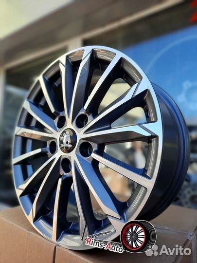 Диски VAG VW, skoda r16 5x112 серый с полировкой
