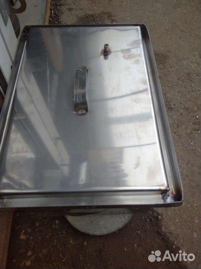 Коптилка горячего копчения 1-ярусная