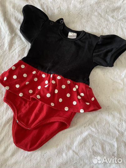 Боди микки маус для девочки 62-68