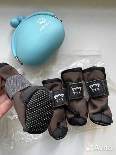 Обувь для собак мелких пород + сумка для лакомств