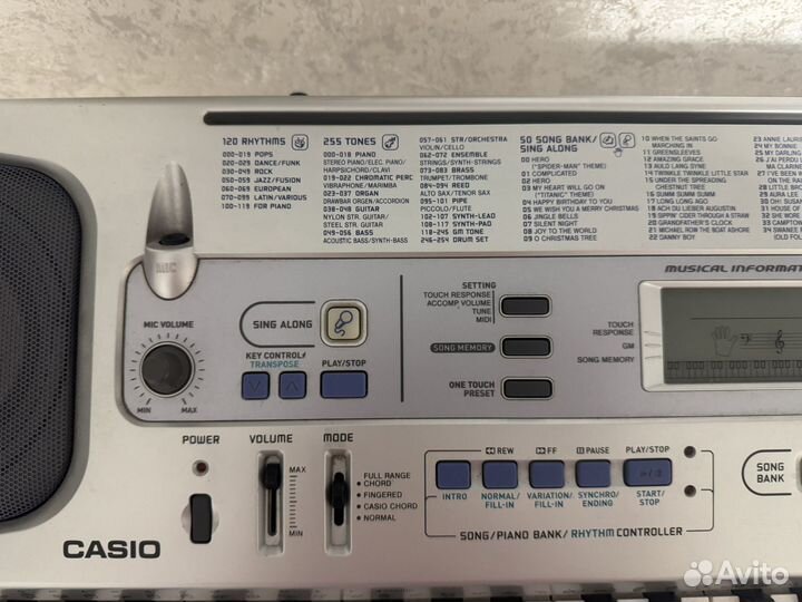 Синтезатор casio