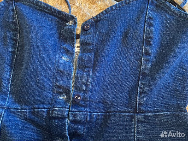 Джинсовый сарафан