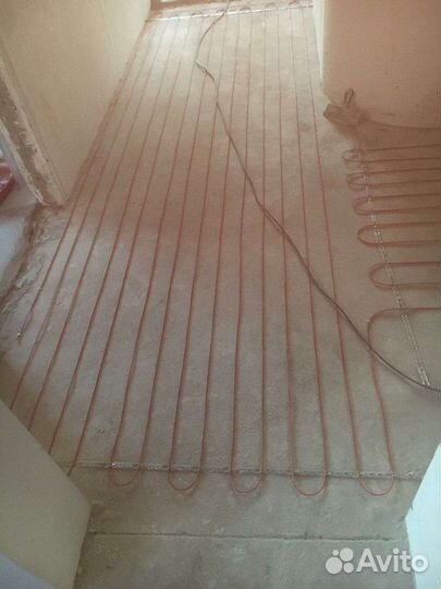 Монтаж электрического теплого пола