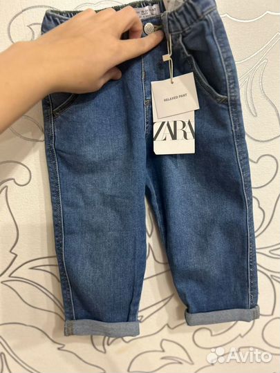 Джинсы zara 86,92,98