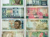 Банкноты, ариари, франк, Мадагаскар