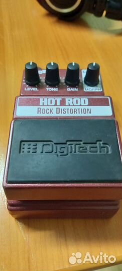 Гитарная педаль перегруза digitech rock distortion