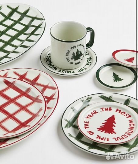 Тарелка тыква ферма hm home Zara home