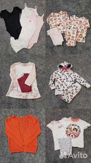 Продаю большой пакет вещей на девочку 92-98-104