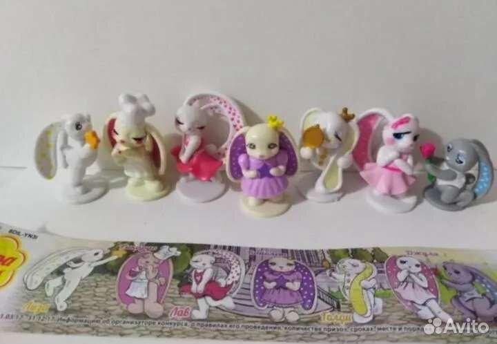 Серии чупа чупс зайчики,пчёлка и другие серии