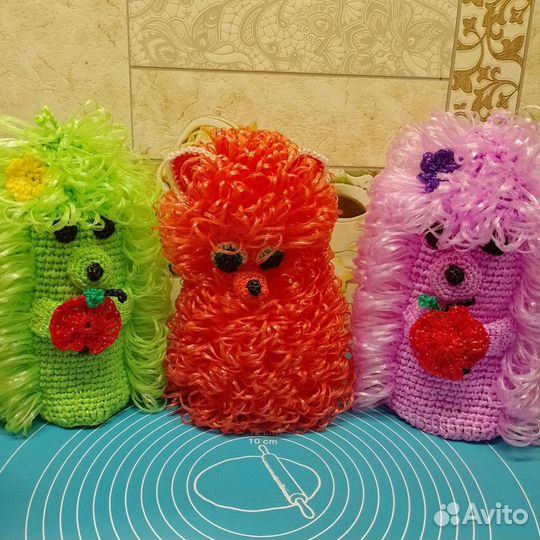 Мочалка ручной работы