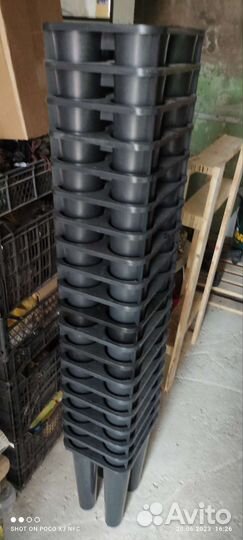 Вазоны для цветов пластик