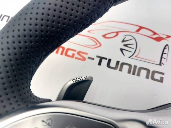 Руль Mercedes 63 AMG активный круиз и подогрев