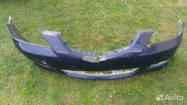 Передний бампер mazda 3 седан