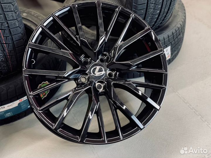 Диски черные F-sport R20 5*114.3 Toyota Lexus