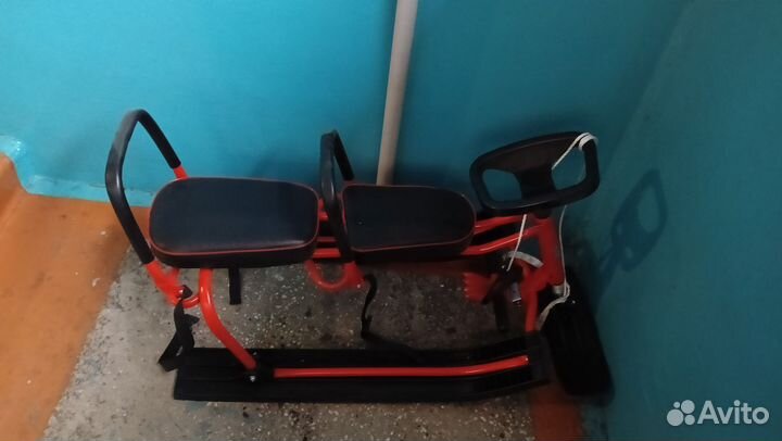 Снегокат для двоих