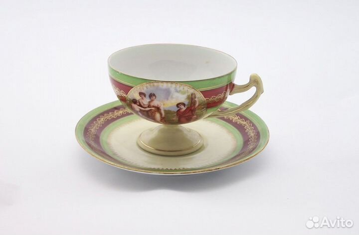Чайная пара Австрия антикварная