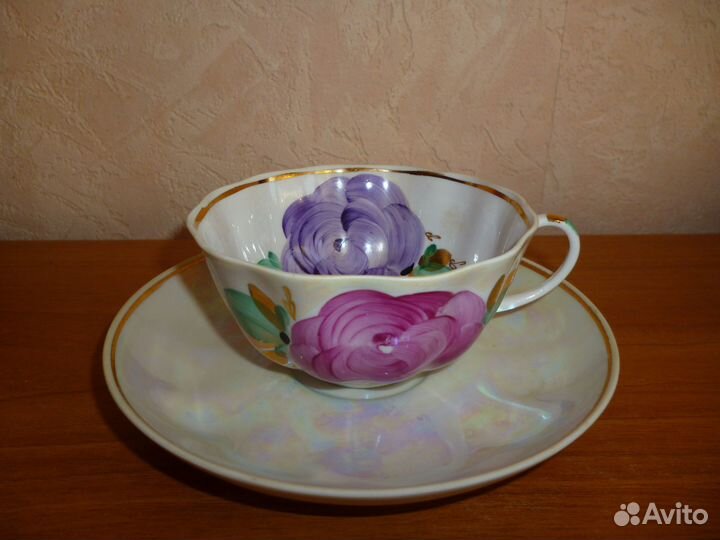 Чайный сервиз фарфоровый 