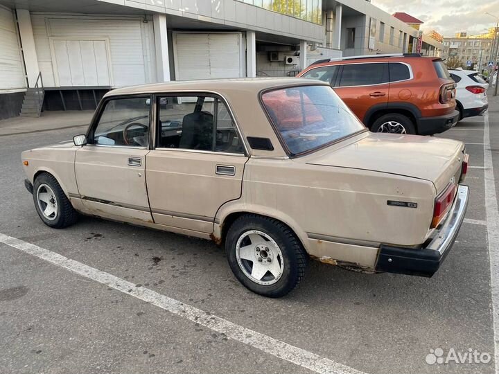 ВАЗ 2107 1.5 МТ, 1983, 50 000 км