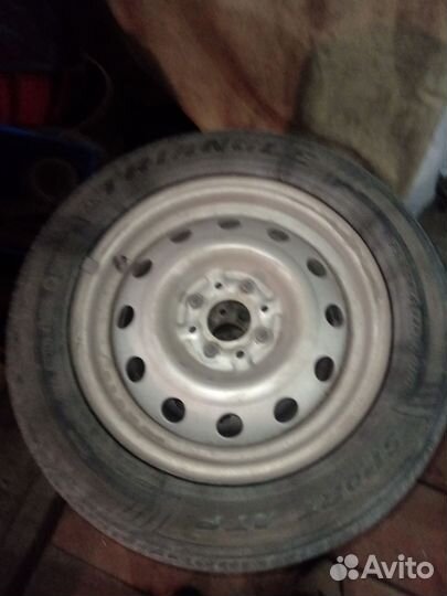 Летняя резина на дисках размер 14