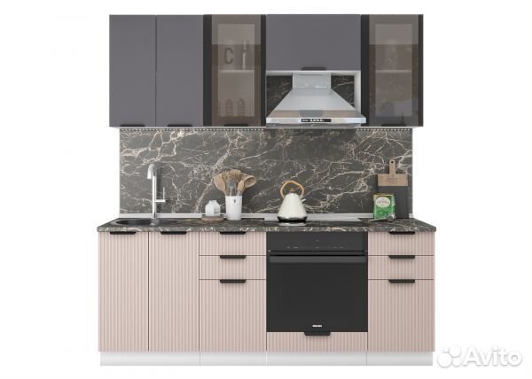 Модульная кухня Норд Line 2,0 м