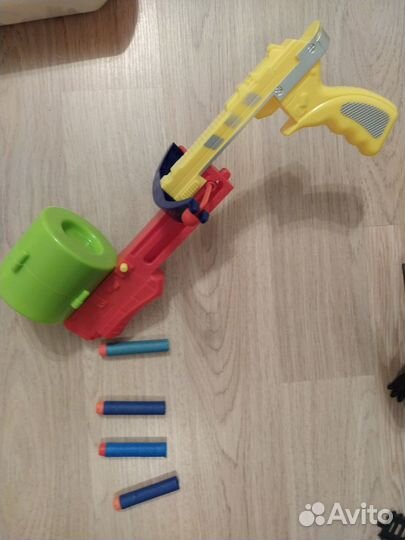 Арбалет игрушка с мягкими пульками