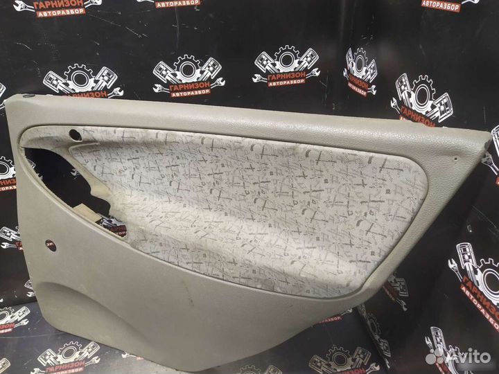 Обшивка двери задняя правая лада 1118 калина