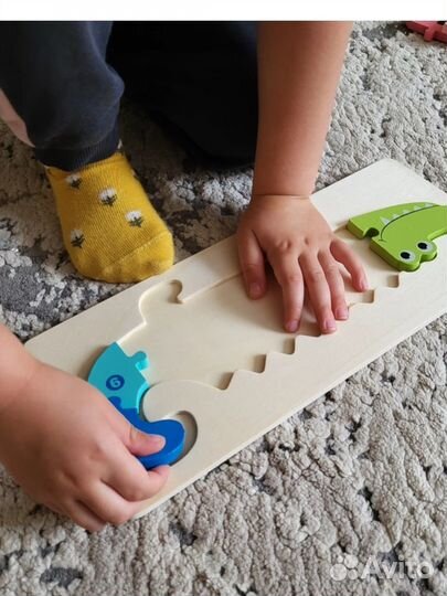 Деревянные пазлы для детей развивающие игрушки