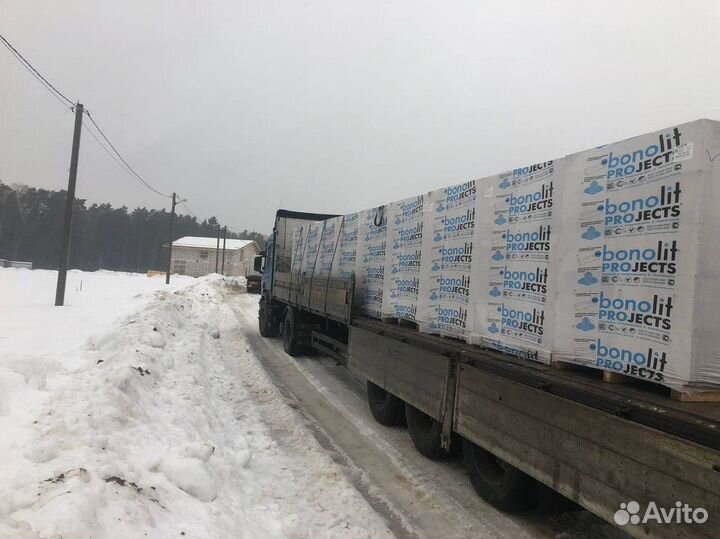 Газобетон Бонолит с Доставкой GZB-7379