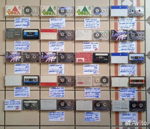 Аудио Кассеты с записями