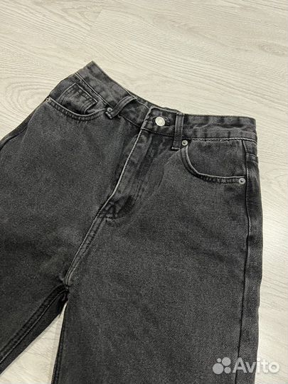 Шорты zara женские темно-серые