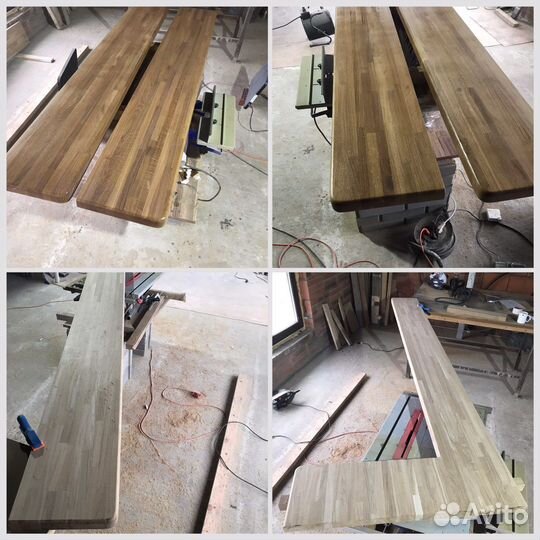 Подоконники из массива дуба