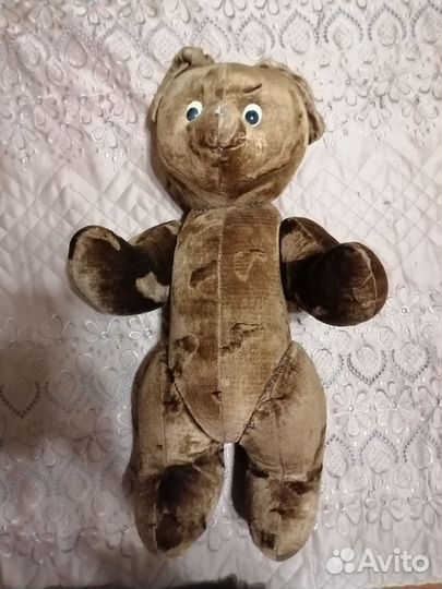 Старенький плюшевый Медведь СССР