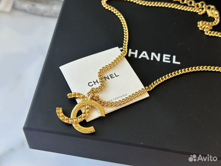 Колье chanel оригинал новое комплект бутика